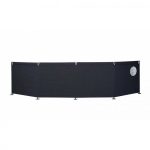 Isabella 4 Sided Windscreen (460 x 110cm) – Grey